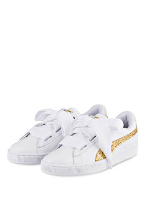 PUMA Sneaker BASKET HEART GLITTER
