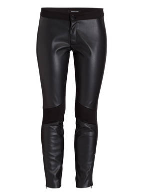 MORE & MORE Leggings in Lederoptik