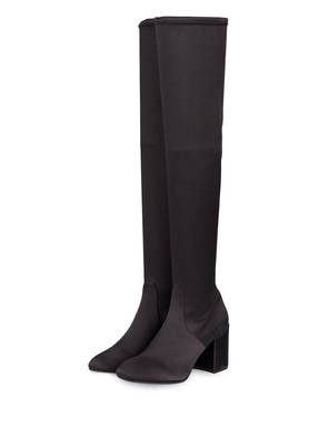 Julie Dee Overknee-Stiefel aus Satin