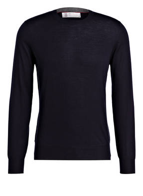 BRUNELLO CUCINELLI Cashmere-Pullover mit Seidenanteil