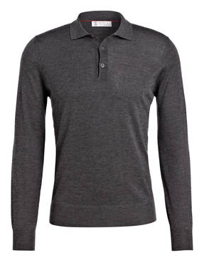 BRUNELLO CUCINELLI Poloshirt mit Cashmere-Anteil