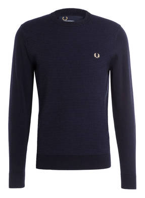 FRED PERRY Pullover in Strukturstrick