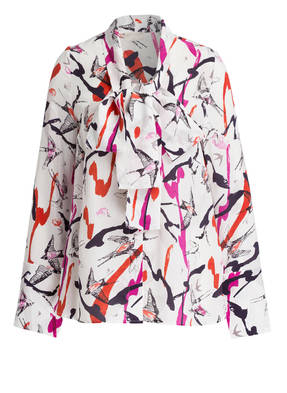 Mrs & HUGS Seidenbluse mit Schluppe