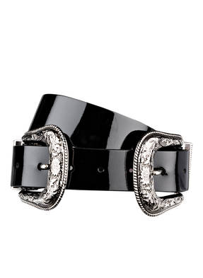 B-LOW THE BELT Lackledergürtel