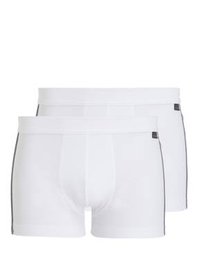 SCHIESSER 2er-Pack Boxershorts COTTON ESSENTIALS
