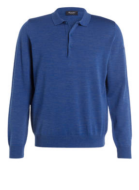 MAERZ MUENCHEN Schurwoll-Pullover mit Polokragen
