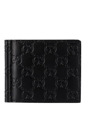 GUCCI Kartenetui SIGNATURE mit Geldklammer