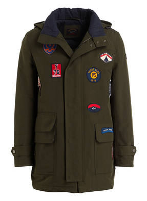 PAUL & SHARK Parka WOVEN mit Patches