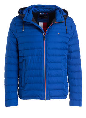 TOMMY HILFIGER Lightweight-Daunenjacke LATHAN mit abnehmbarer Kapuze