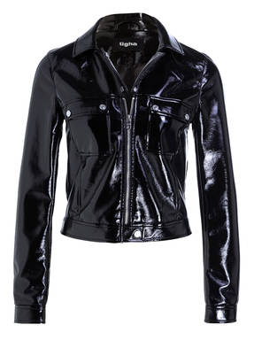 tigha Jacke in Lackoptik