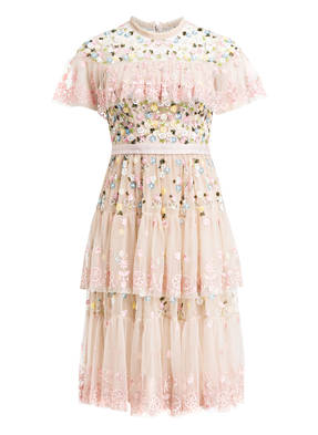 needle & thread Kleid mit Paillettenbesatz