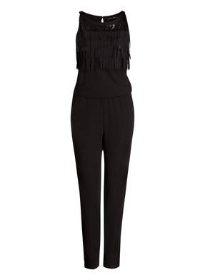 comma Jumpsuit mit Paillettenbesatz