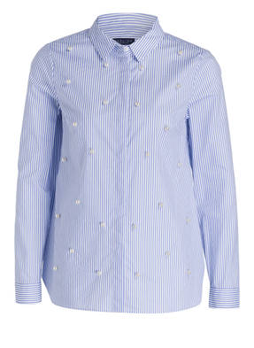 DARLING HARBOUR Bluse mit Perlenbesatz