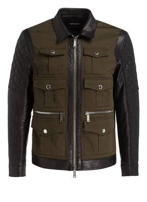 DSQUARED2 Fieldjacket im Materialmix
