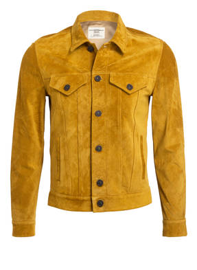 KENT&CURWEN Velourslederjacke