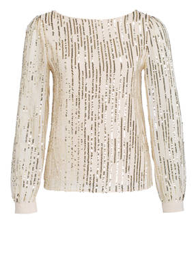 MAX & Co. Bluse mit Paillettenbesatz