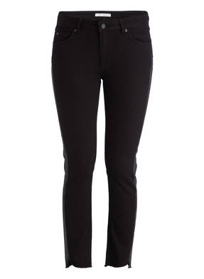 monari Jeans mit Galonstreifen