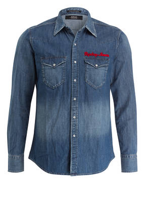 REPLAY Jeanshemd Slim-Fit