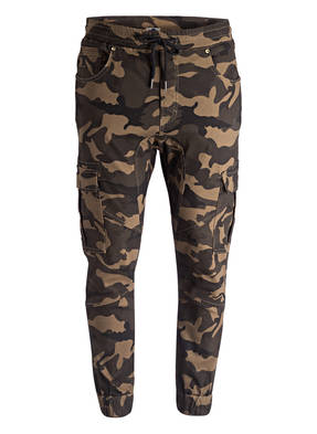 EB Company Cuffed-Cargohose Slim Fit