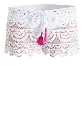 PILYQ Badeshorts aus Spitze