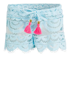 PILYQ Badeshorts aus Spitze