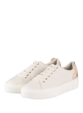 AGL ATTILIO GIUSTI LEOMBRUNI Plateau-Sneaker mit Paillettenbesatz