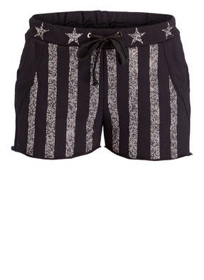 JET SET Sweatshorts SUSY mit Schmucksteinbesatz