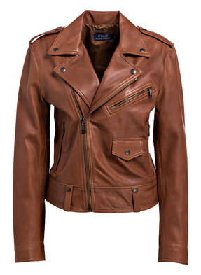 POLO RALPH LAUREN Lederjacke im Biker-Stil