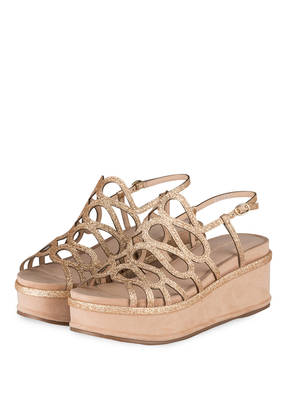 ELVIO ZANON Plateau-Sandalen