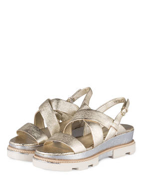 ELVIO ZANON Plateau-Sandalen