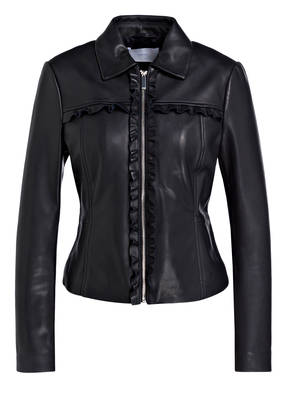 BOSS Lederjacke SASKITANA