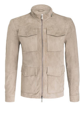 eleventy Velourslederjacke
