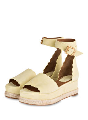 Chloé Plateau-Sandalen