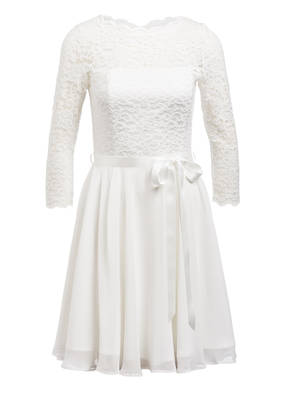 SWING Kleid mit Spitzenbesatz