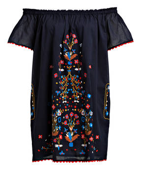 TORY BURCH Bandeau-Kleid mit Stickereien