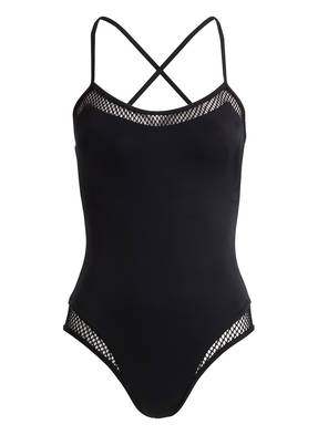 MOEVA LONDON Badeanzug SUE mit Mesh-Einsätzen