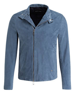 EMPORIO ARMANI Velourslederjacke
