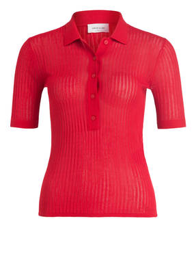 WOOD WOOD Strick-Poloshirt ROMA