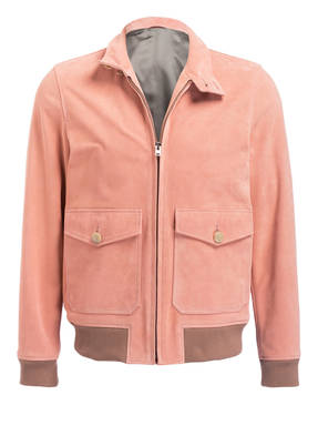 CLOSED Velourslederjacke
