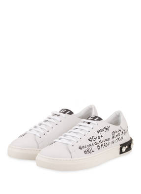 GIO+ Sneaker mit Schmucksteinbesatz