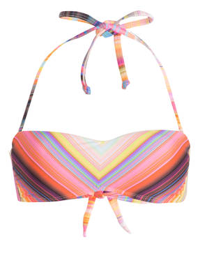 PILYQ Bandeau-Bikini-Top SUNSET
