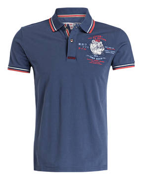 CAMP DAVID Piqué-Poloshirt TOKYO
