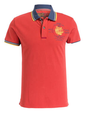 CAMP DAVID Piqué-Poloshirt TOKYO