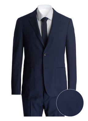 ZZegna Anzug TECHMERINO WASH & GO Slim-Fit