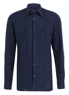 ZZegna Leinenhemd Slim-Fit