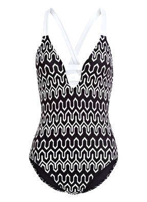 SEAFOLLY Neckholder-Badeanzug OPTIC WAVE