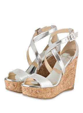 JIMMY CHOO Wedges PORTIA 120