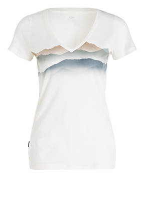 icebreaker T-Shirt TECH LITE MISTY HORIZON mit Merinowolle-Anteil