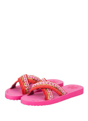 flip*flop Sandalen IBIZA mit Pailetten- und Schmucksteinbesatz