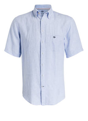 FYNCH-HATTON Halbarm-Hemd Casual-Fit aus Leinen